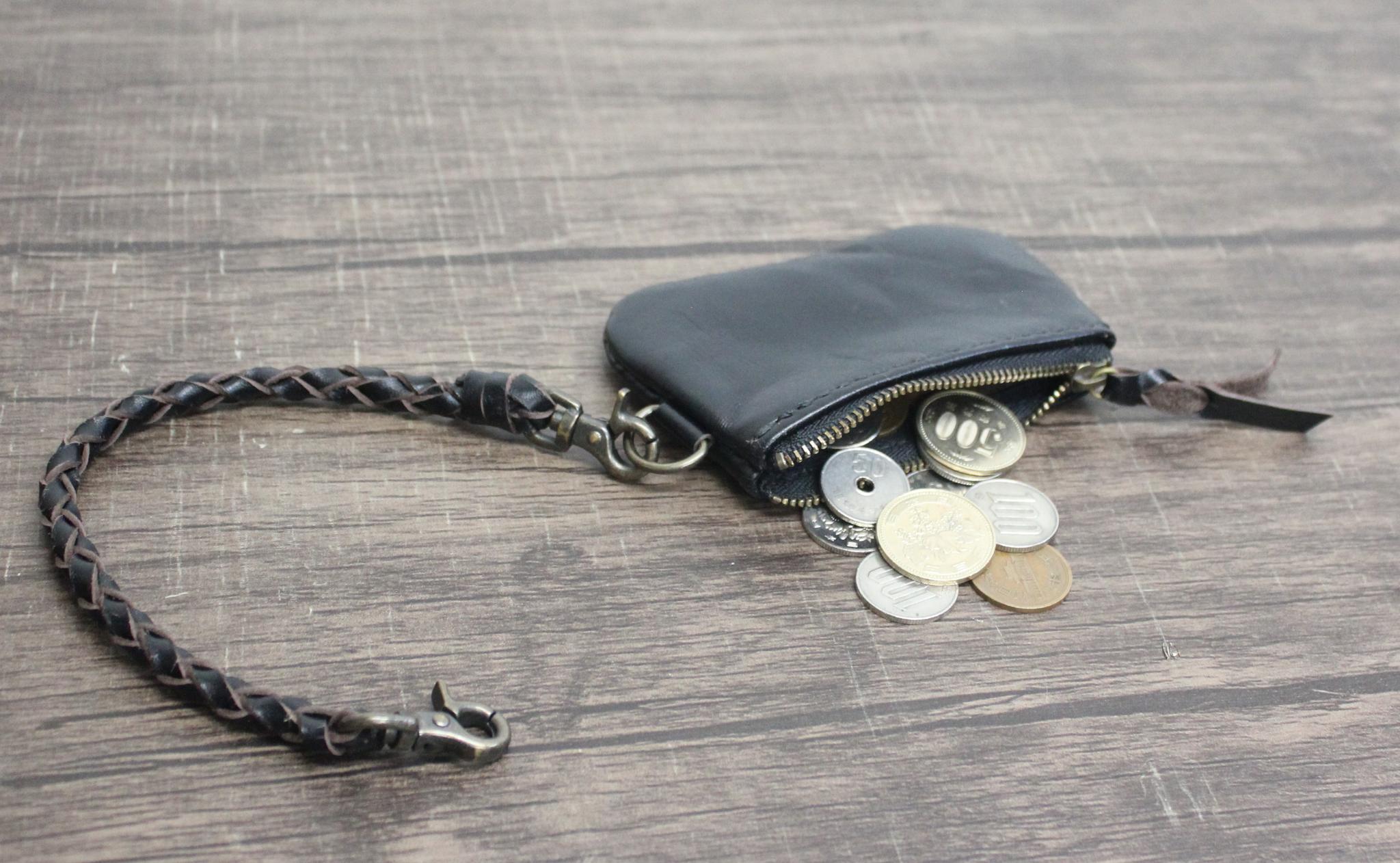 馬革コインケース　ロープ付き　【在庫品】 | 2枚目