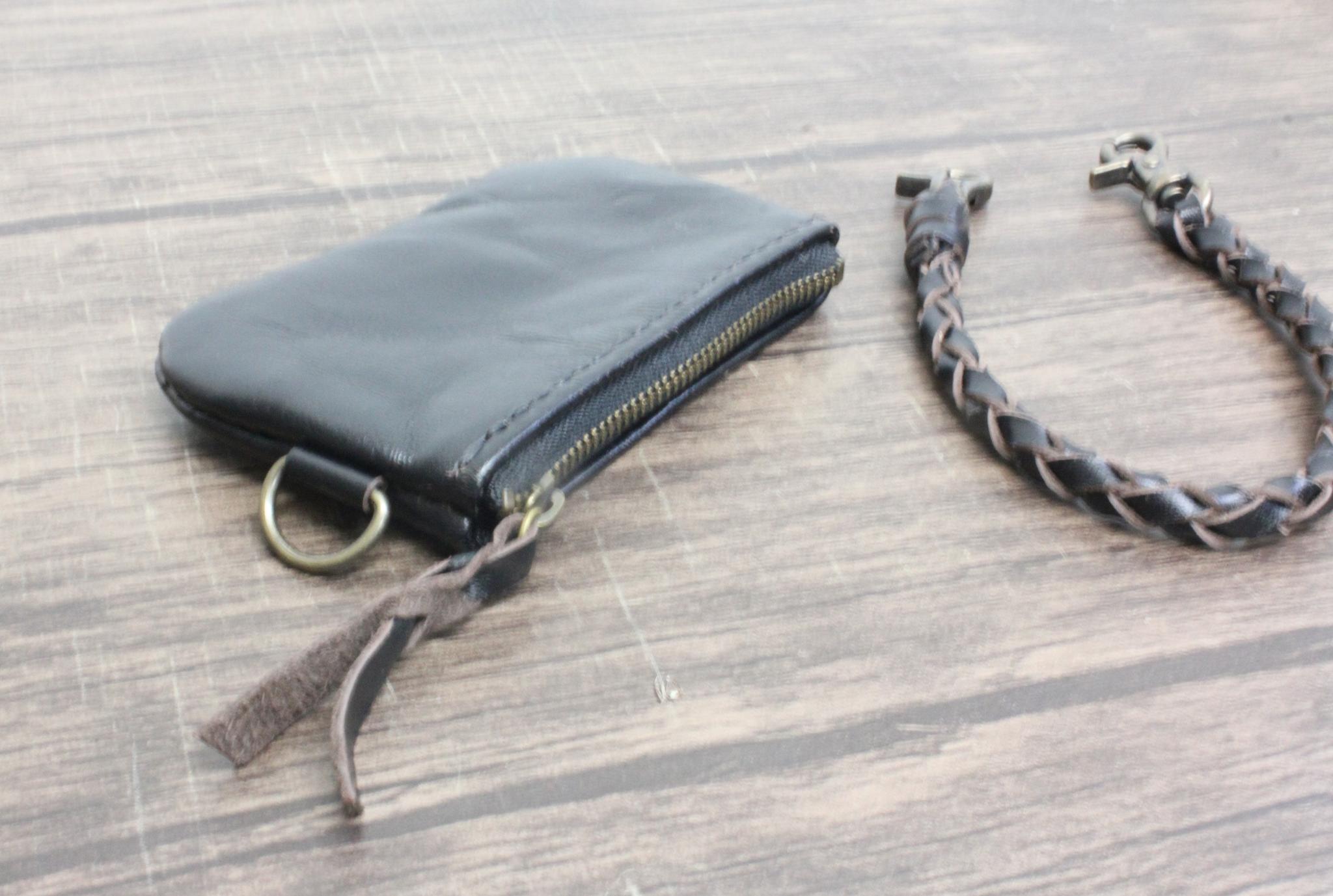 馬革コインケース　ロープ付き　【在庫品】 | 4枚目