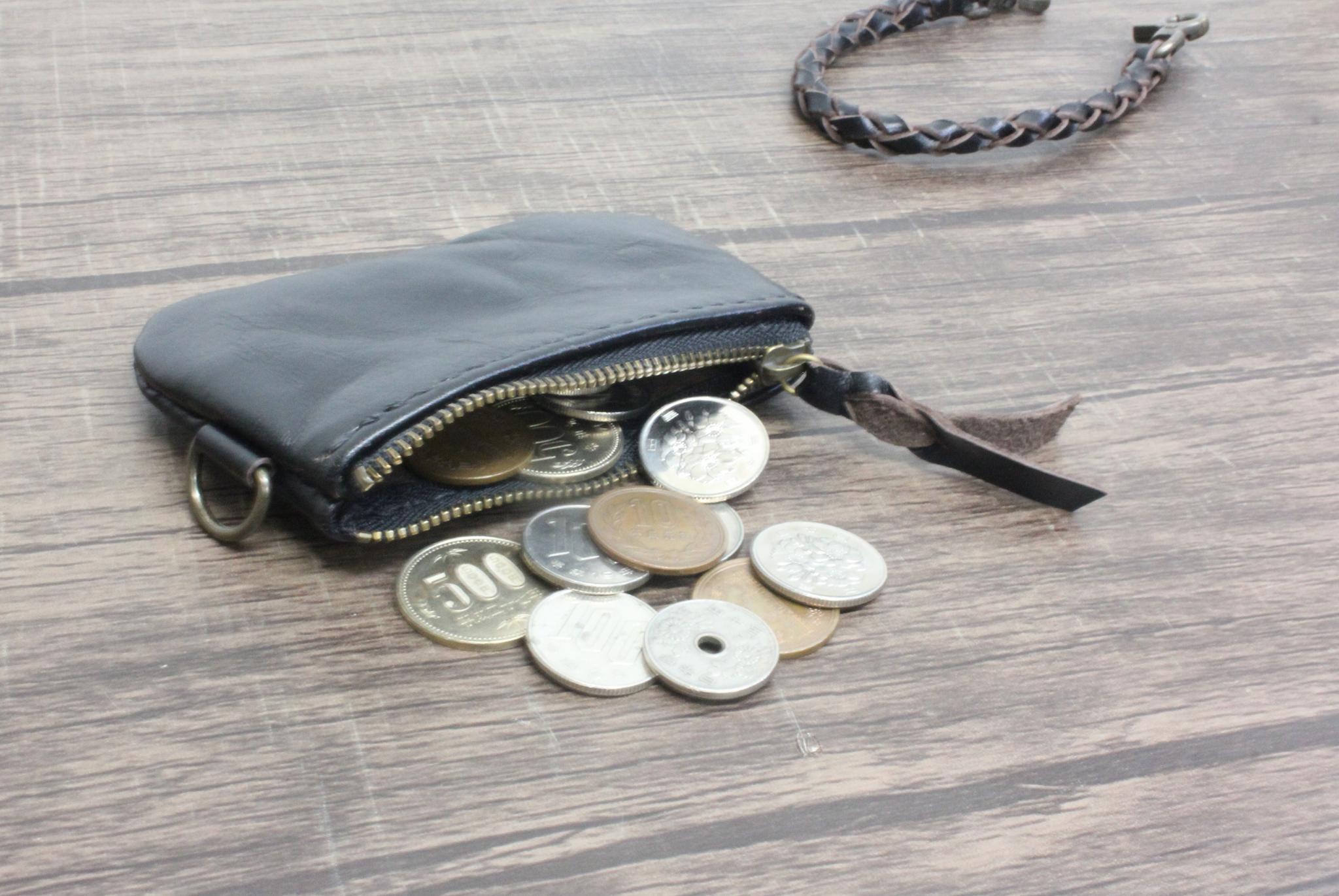 馬革コインケース　ロープ付き　【在庫品】 | 6枚目