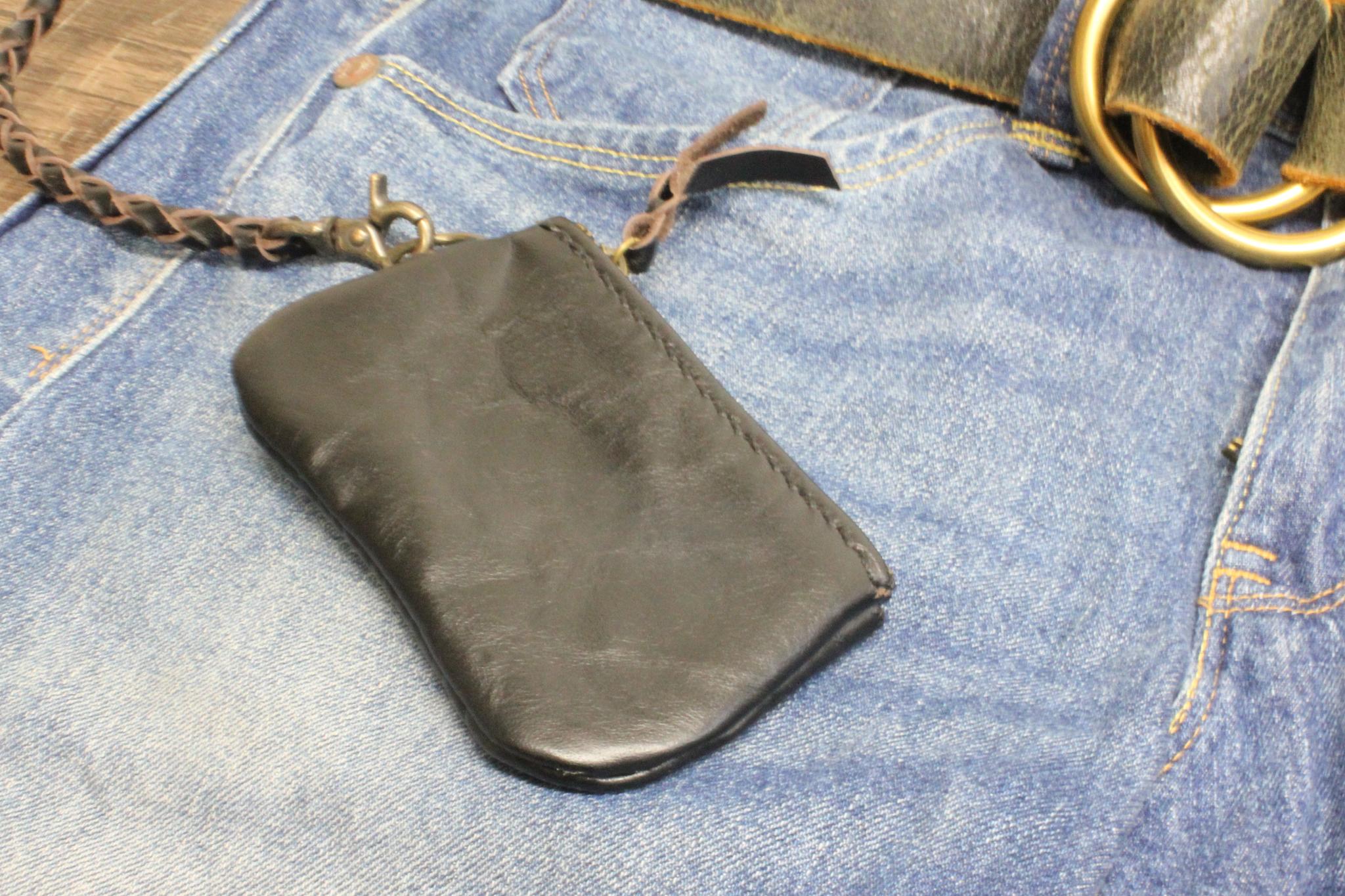 馬革コインケース　ロープ付き　【在庫品】 | 8枚目