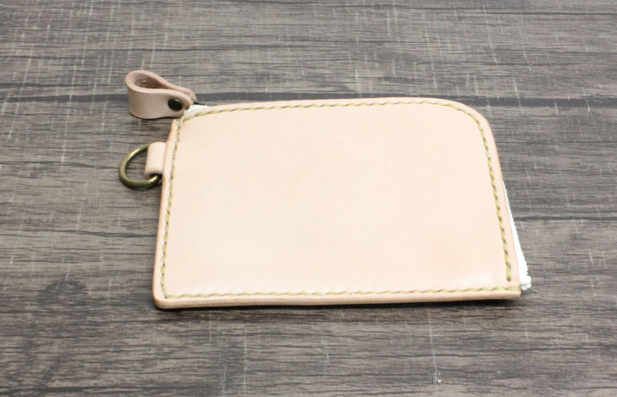 【昭南多脂ベンズ（サドルレザー）使用】ファスナーコインケース【在庫品】 | 2枚目