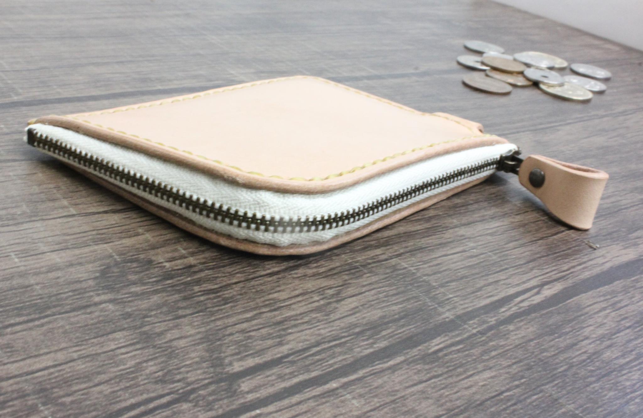 【昭南多脂ベンズ（サドルレザー）使用】ファスナーコインケース【在庫品】 | 6枚目