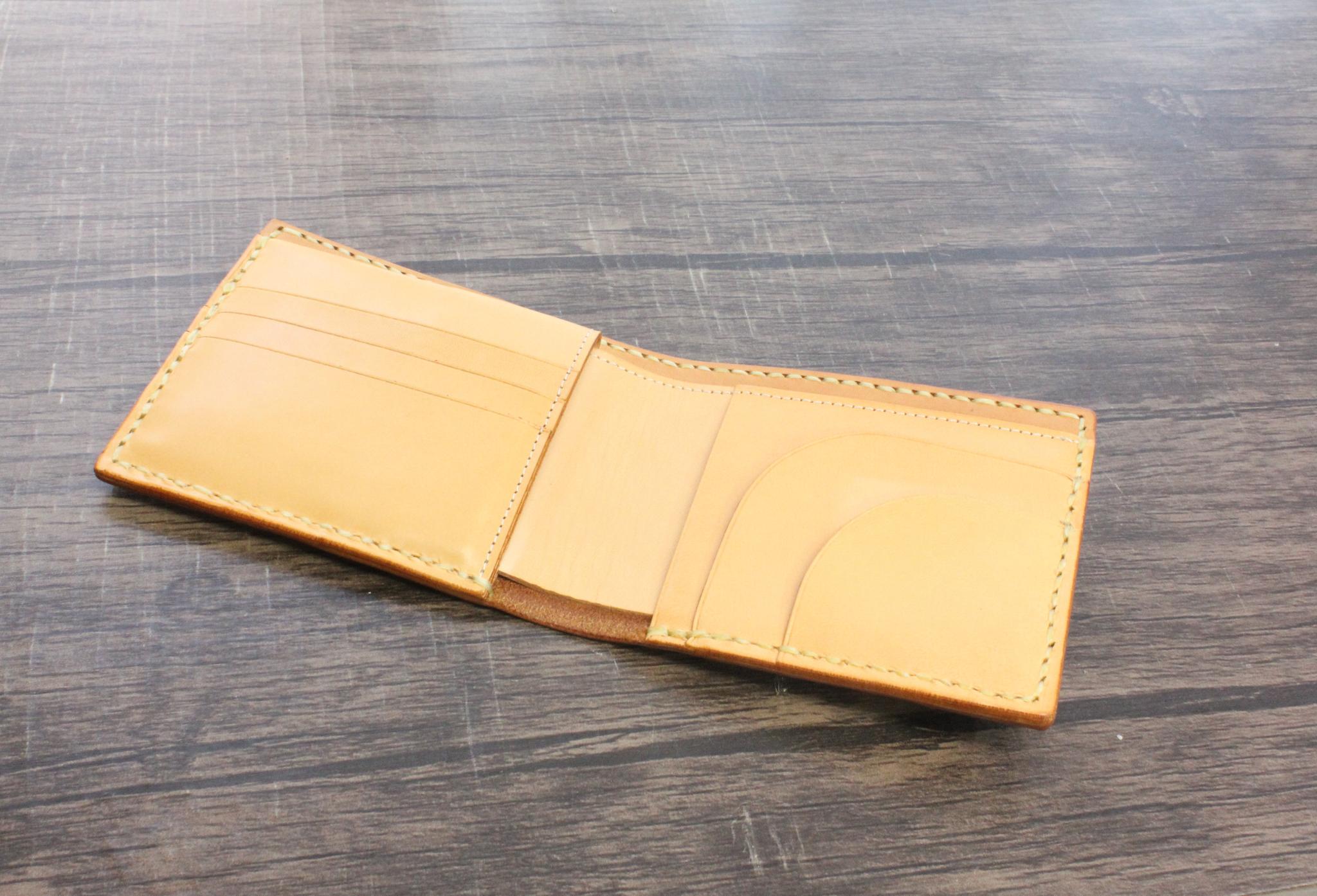 【サドルレザー使用】シンプル札入れ【在庫品・ワケあり】 | 2枚目