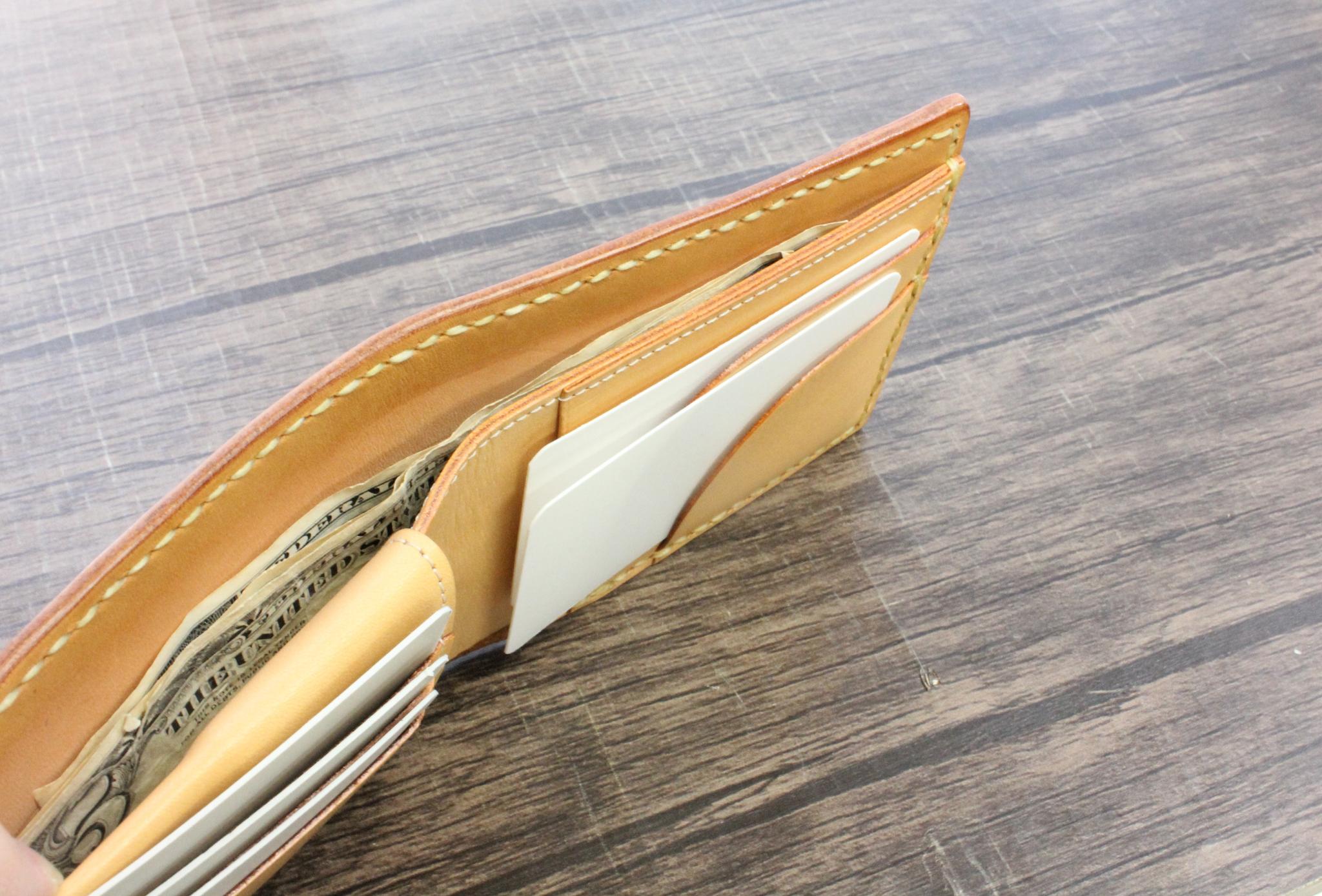 【サドルレザー使用】シンプル札入れ【在庫品・ワケあり】 | 8枚目