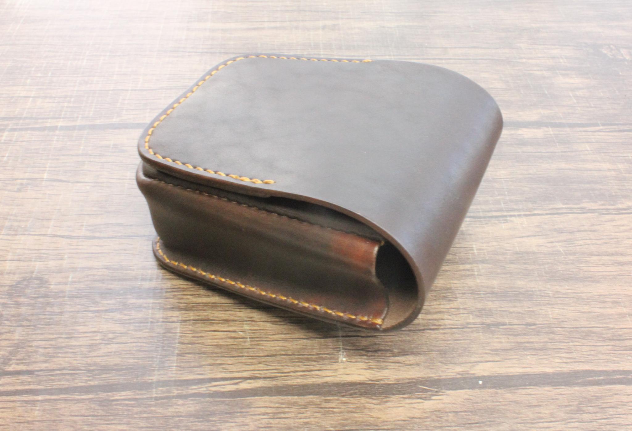 【牛革・手染め】ベルトポーチ【在庫品・ワケあり】 | 4枚目