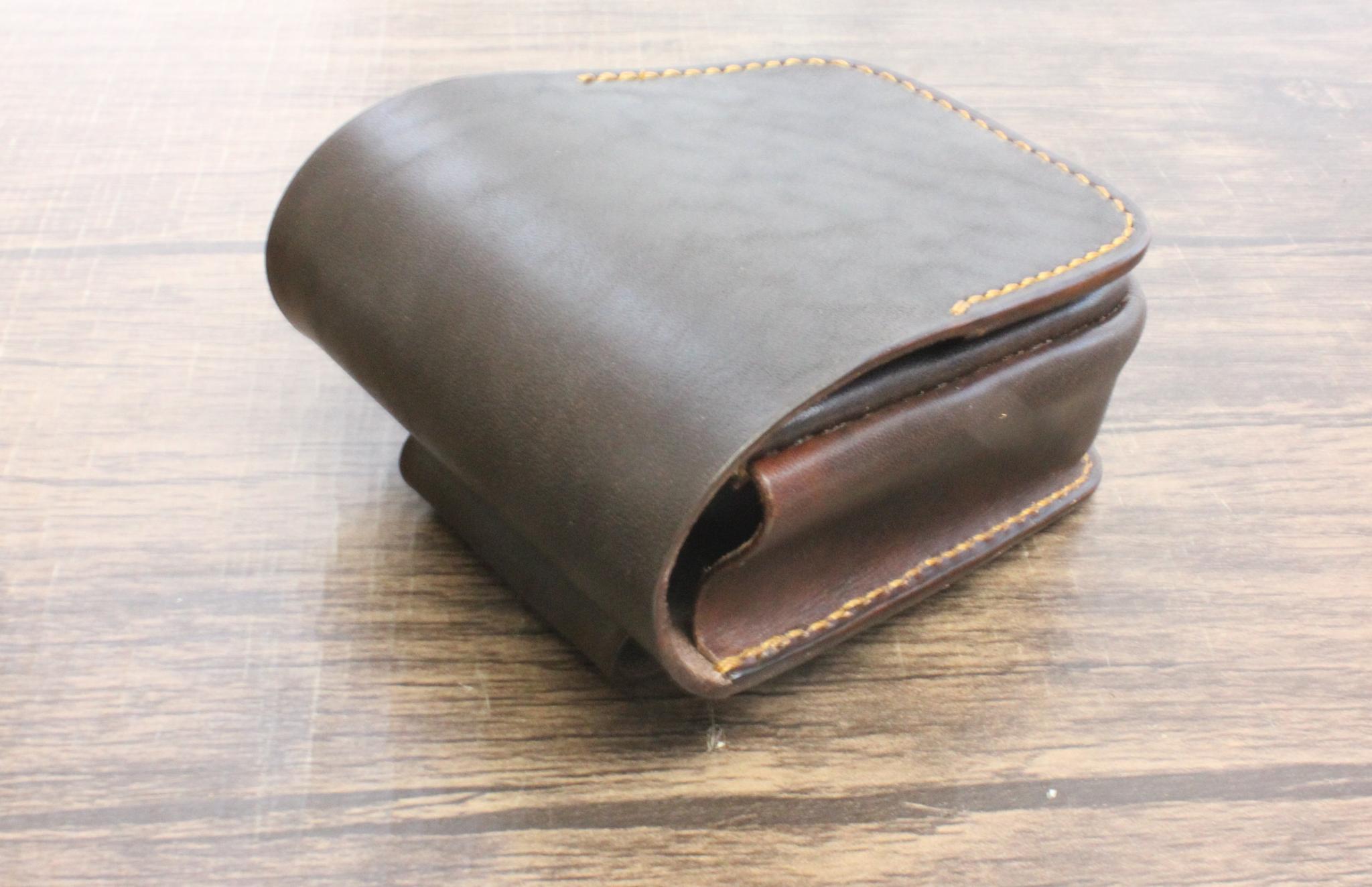 【牛革・手染め】ベルトポーチ【在庫品・ワケあり】 | 5枚目