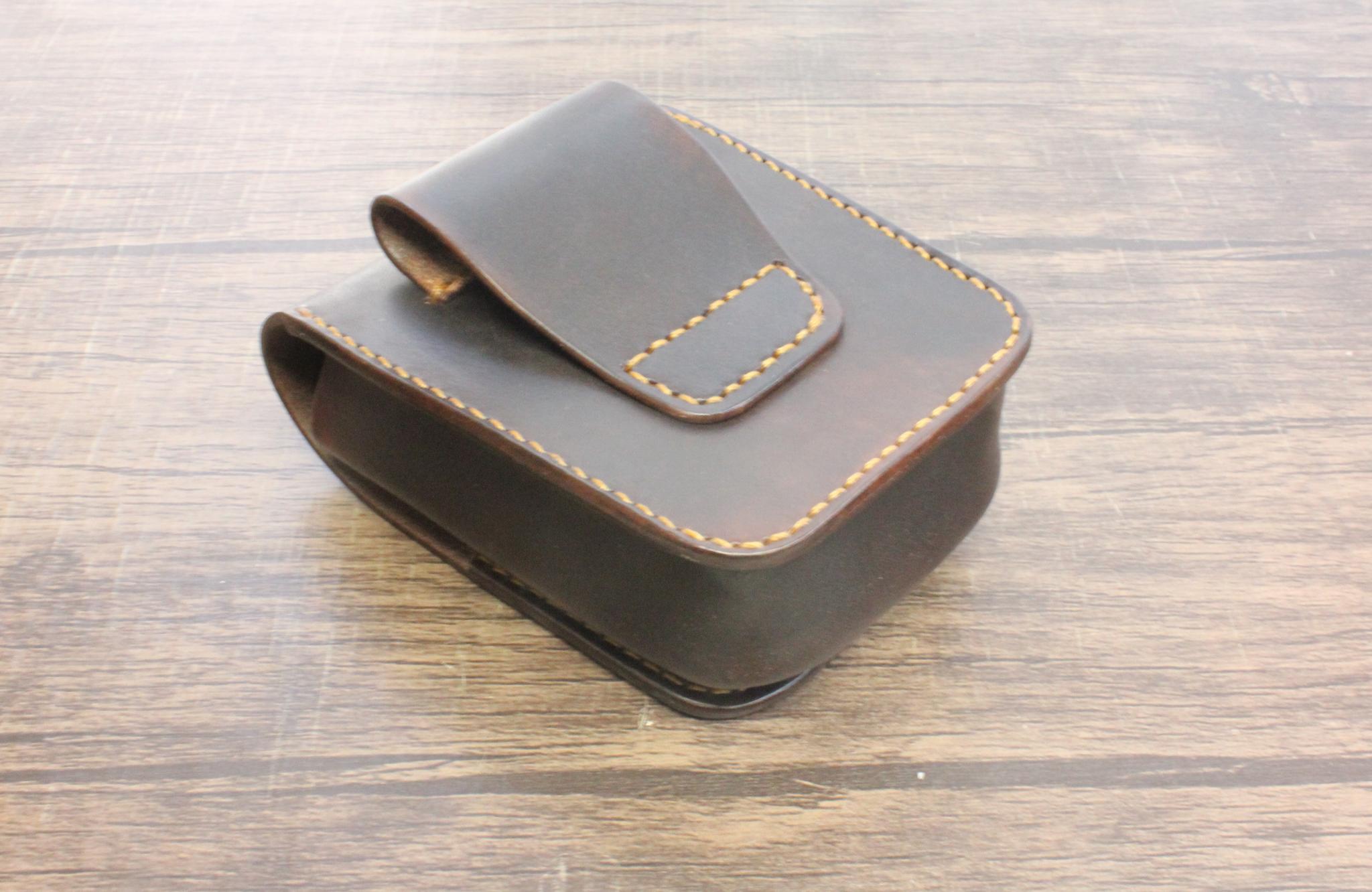 【牛革・手染め】ベルトポーチ【在庫品・ワケあり】 | 6枚目