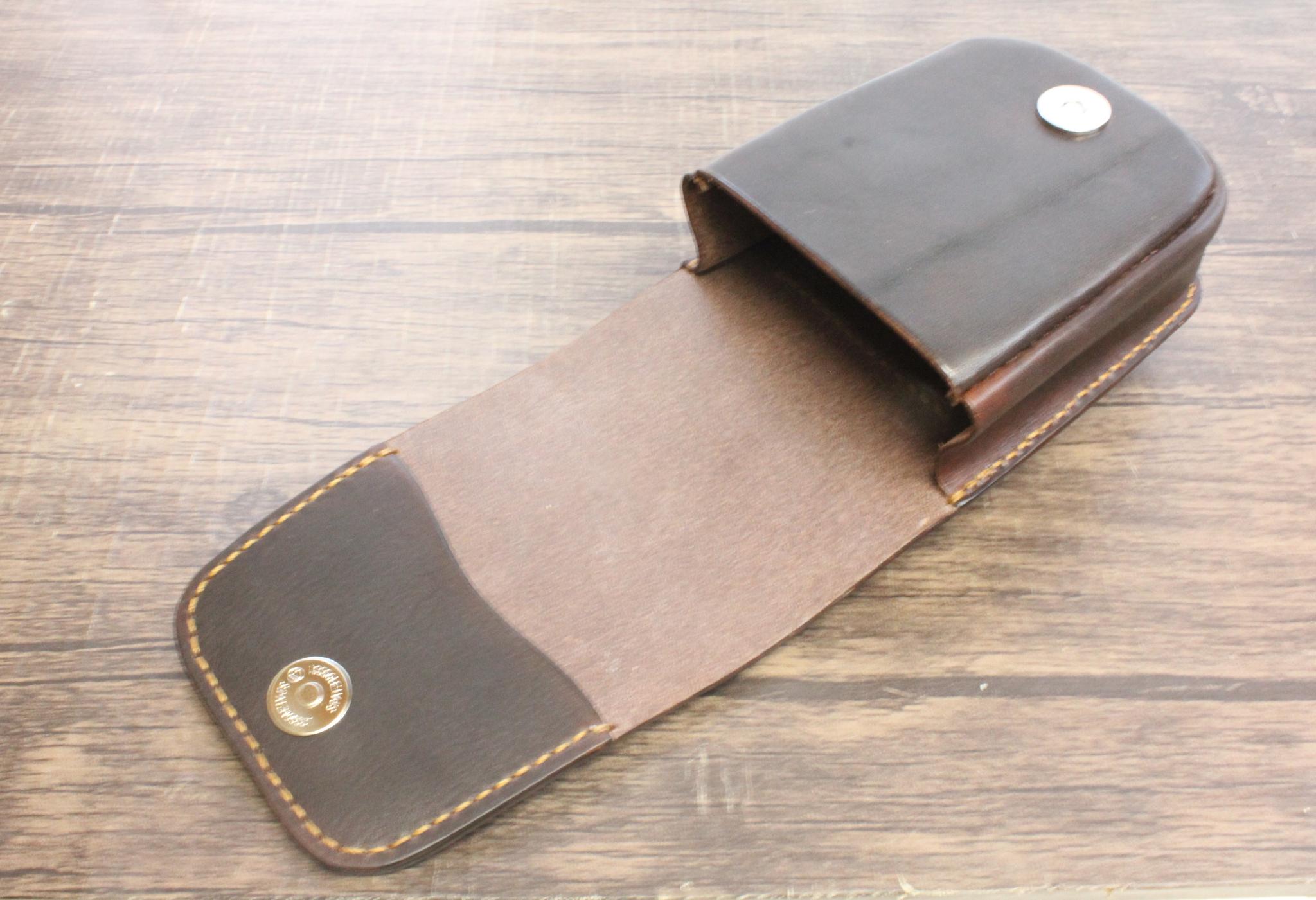 【牛革・手染め】ベルトポーチ【在庫品・ワケあり】 | 8枚目