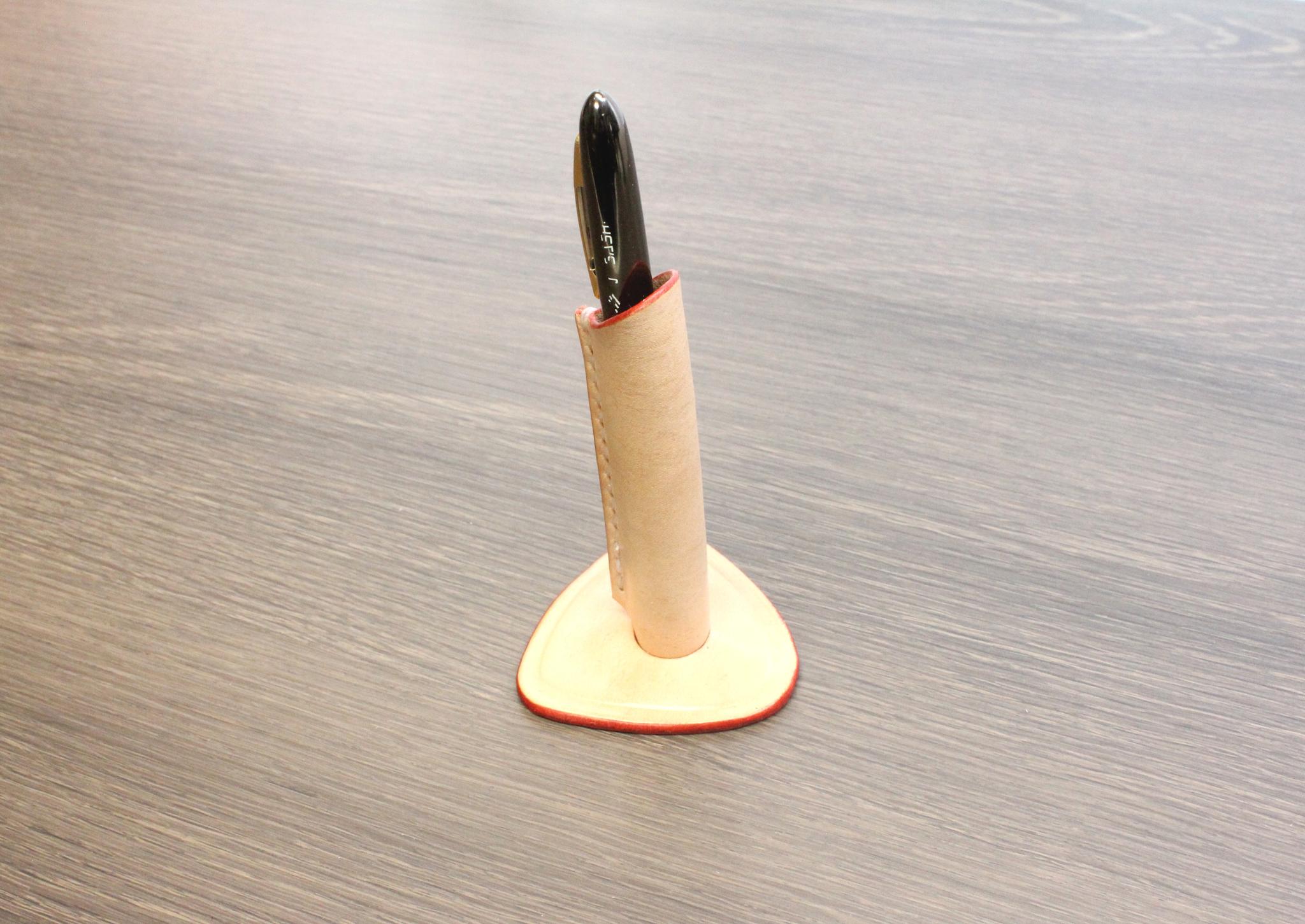 【昭南サドルレザー使用】ペンスタンド | 6枚目