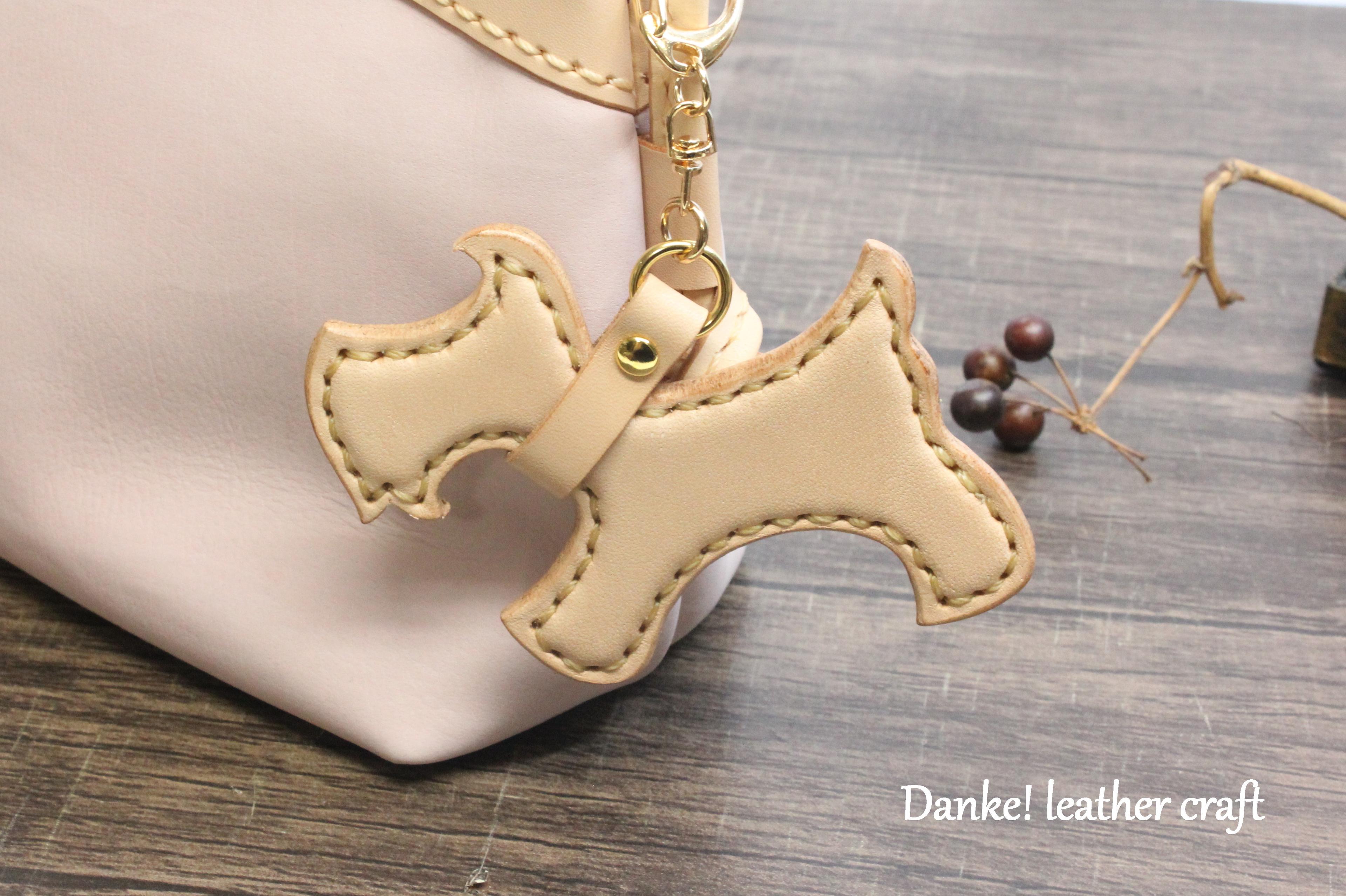 ミニチュアシュナウザーのバッグチャーム/キーホルダー1枚目の画像